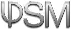 PSM metal logo
